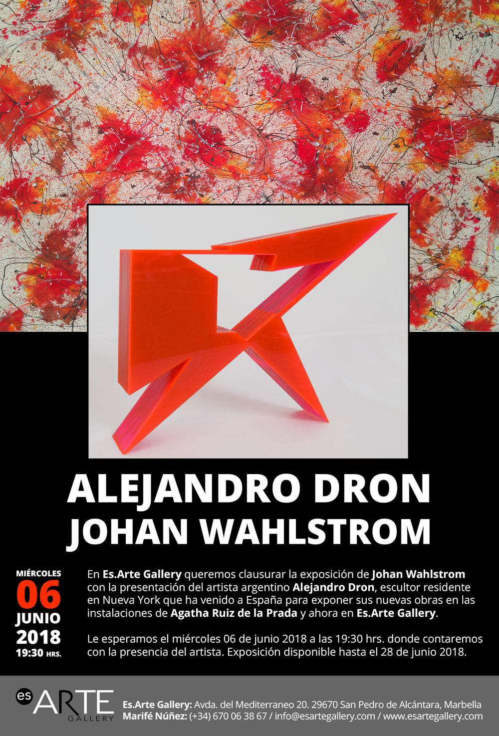 Alejandro Dron exhibition