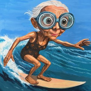 Eva, la olas es mía