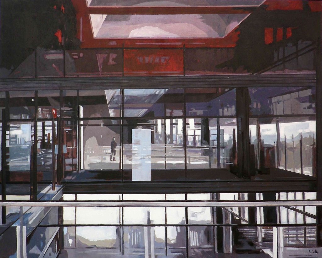 MNCARS-(Edificio-Nouvel) Acrílico sobre lienzo. 114x146 cm