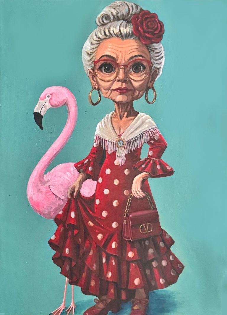 Carmen, el flamenco es mi pasíon.