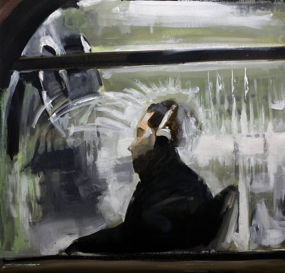 1- Noctámbulo I - Acrílico Lienzo - 80cmx80cm