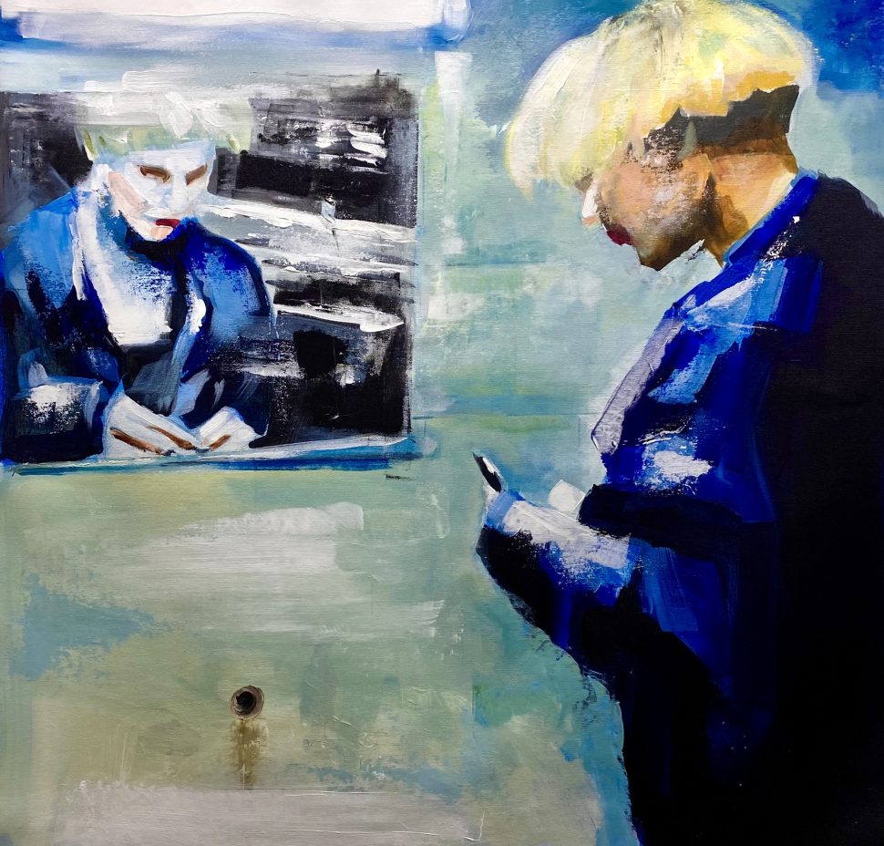 6- Sitios de paso II - Acrílico Lienzo - 80cmx80cm