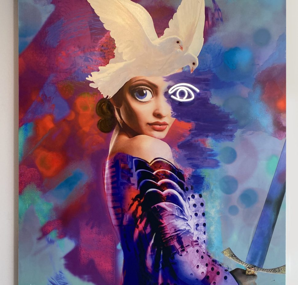 Alas de templanza : 114x140 cm