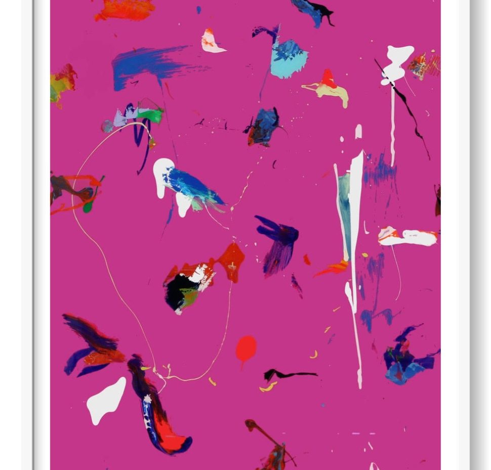 Atlas Magenta - 100 x 80 cm