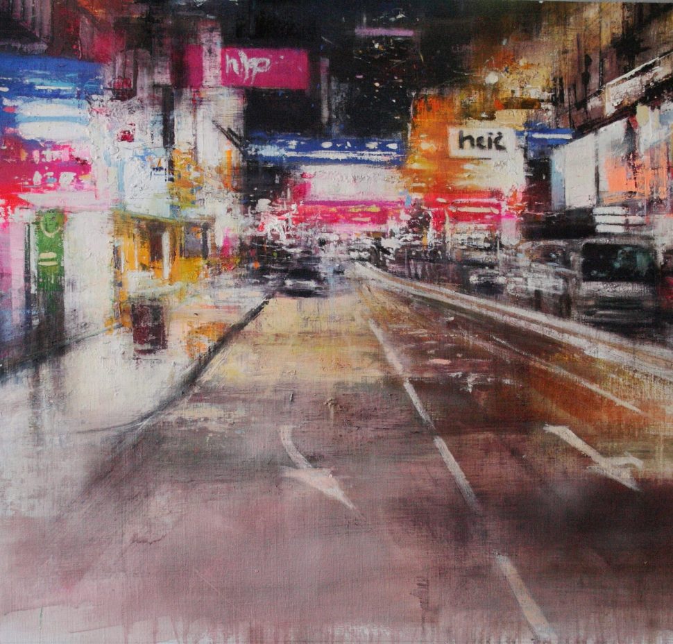 Hong Kong.75x99cms.Oleo sobre lino