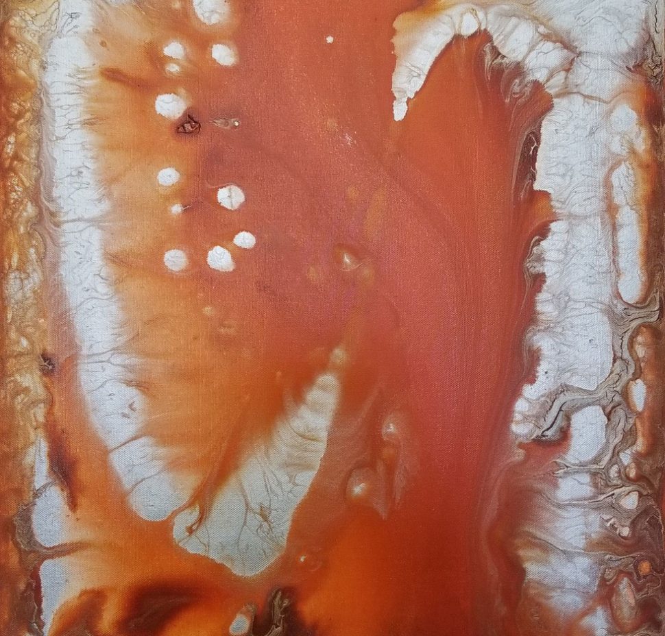 Johan Wahlstrom Abstract painting for sale