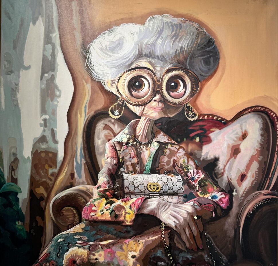 Laura : 92x92cm