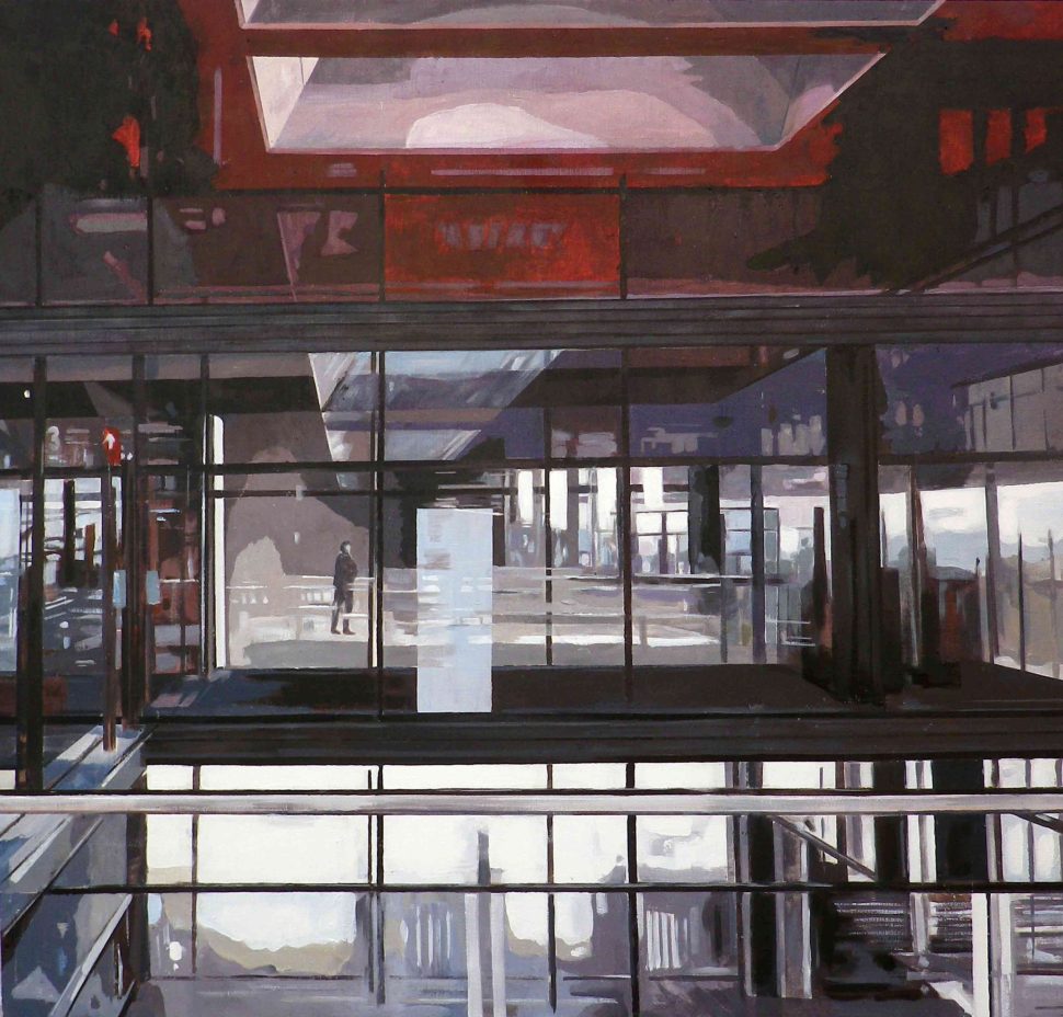MNCARS-(Edificio-Nouvel) Acrílico sobre lienzo. 114x146 cm