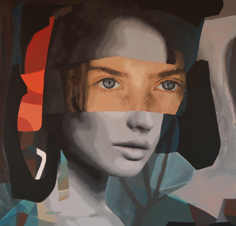 Mirada Disfrazada - 100 x 100 cm