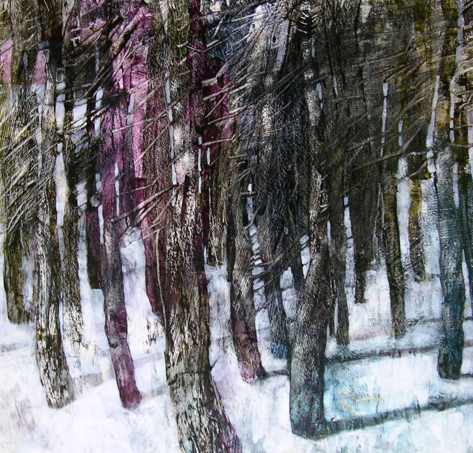 TREES_ 50X70_acrykic on plate