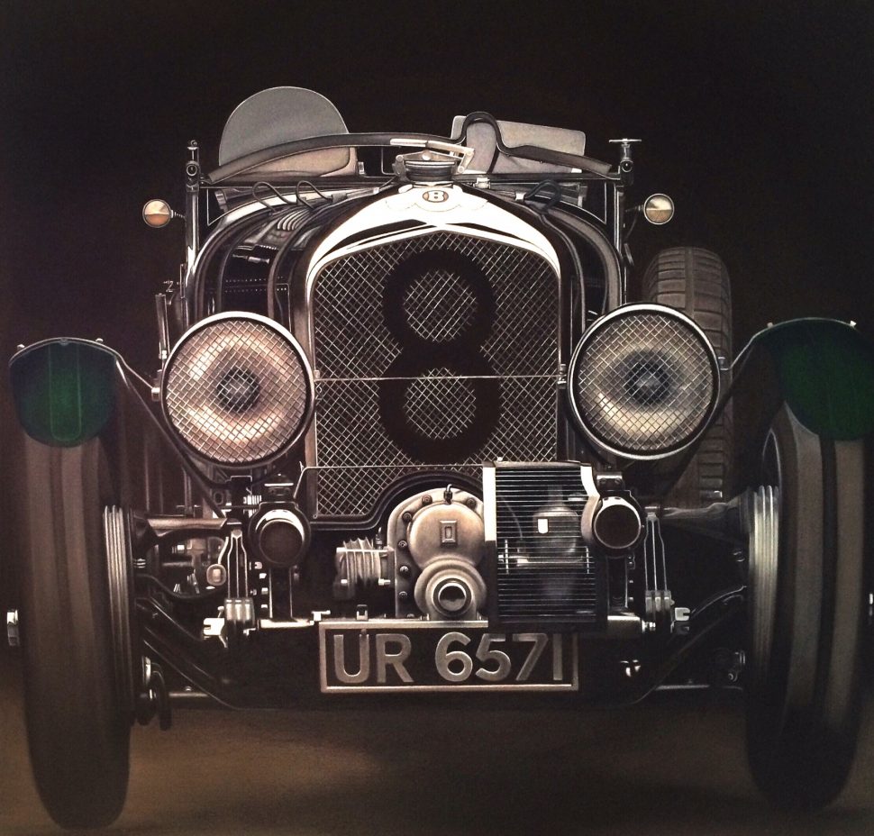 Sergio Padilla - Bentley - Oleo sobre lienzo- 170x170cm