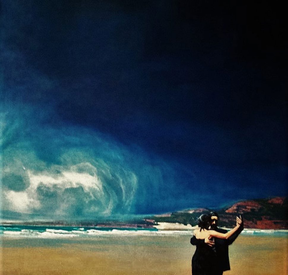 Jesús de Miguel Alcántara pintura en venta: Con tango nos despedimos