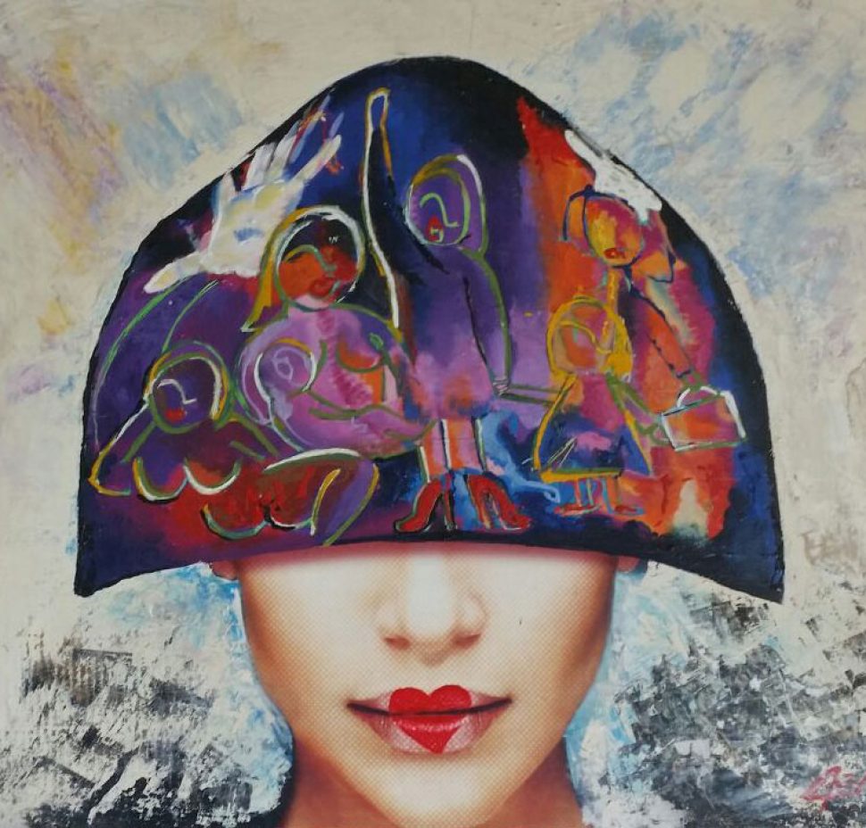 Marifé Núñez - Obra en venta - Be A Woman And Smile