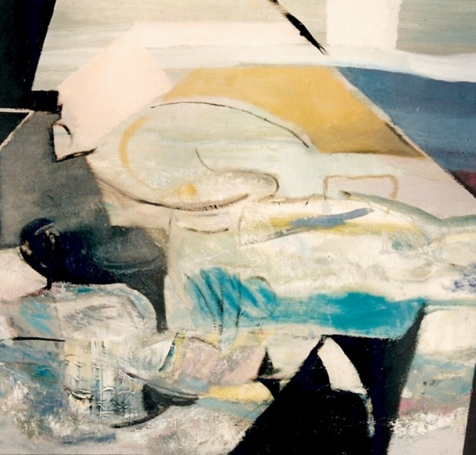 still life of the sea - oil on canvas - 89 x 116 cm